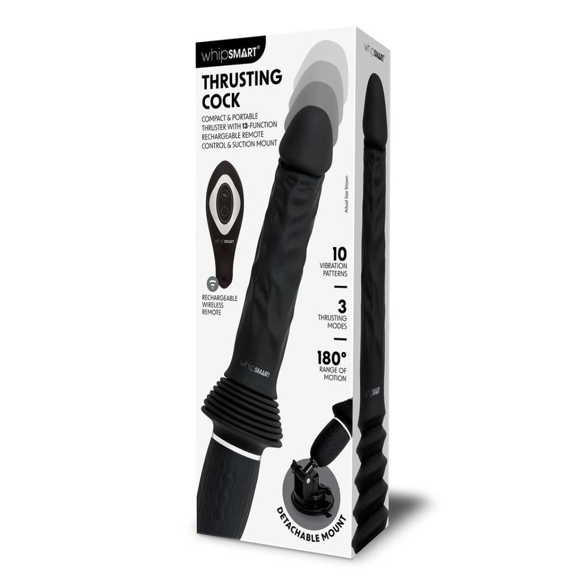 Whipsmart Girthy Realistic Remote Control Thrusting Sex Machine