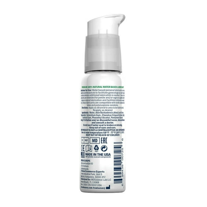 Swiss Navy All Natural Waterbased Lube