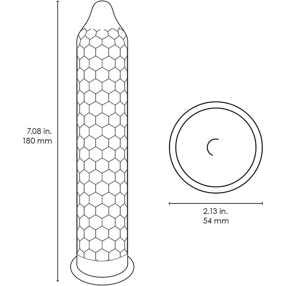 LELO Hex Original Condoms 3 Pack
