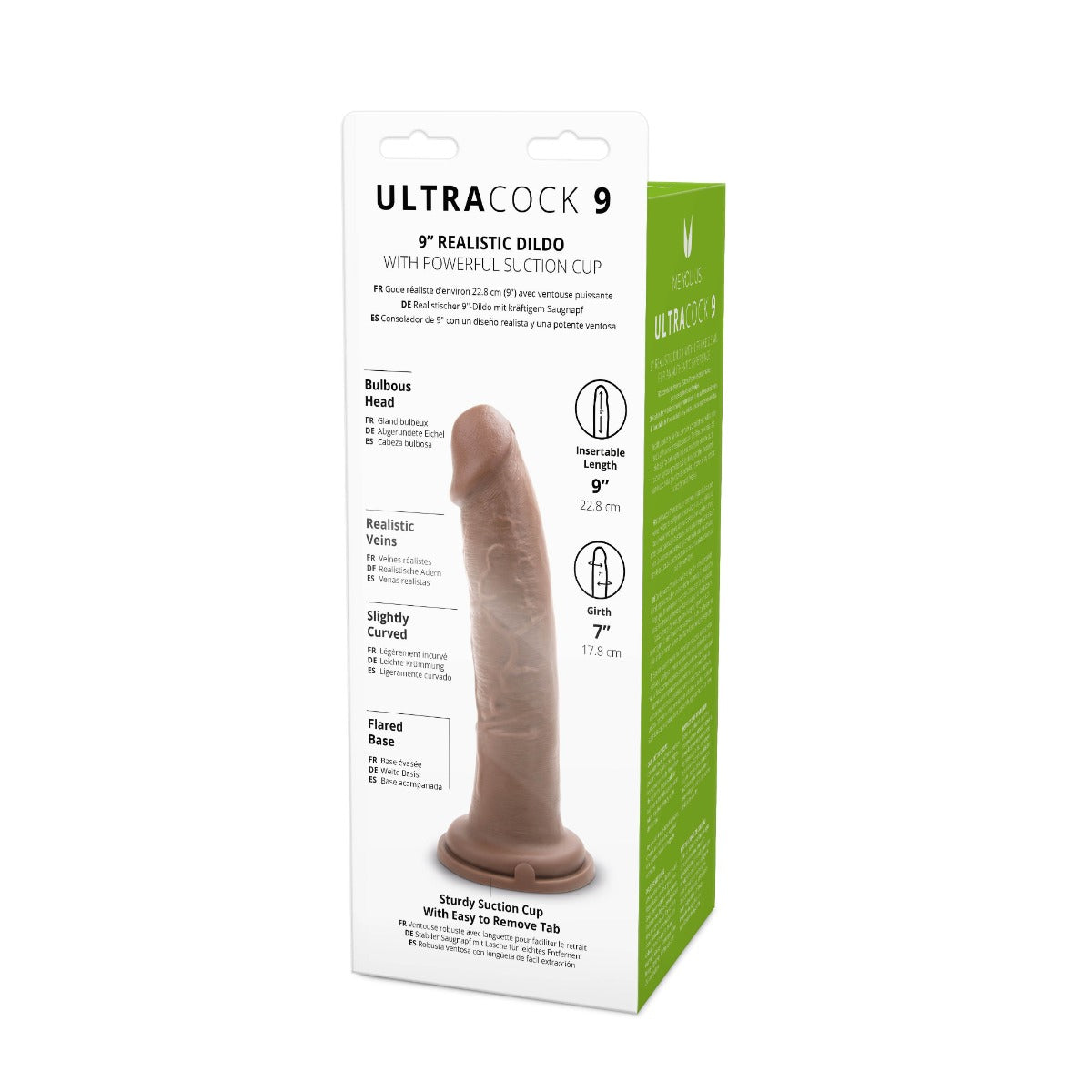 Me You Us Ultra Cock 9inch Realistic Dildo