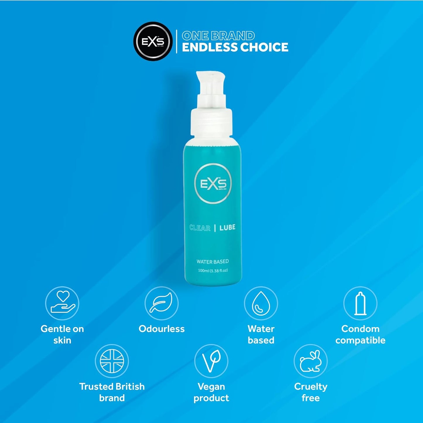 EXS Premium Clear Lubricant 100ml