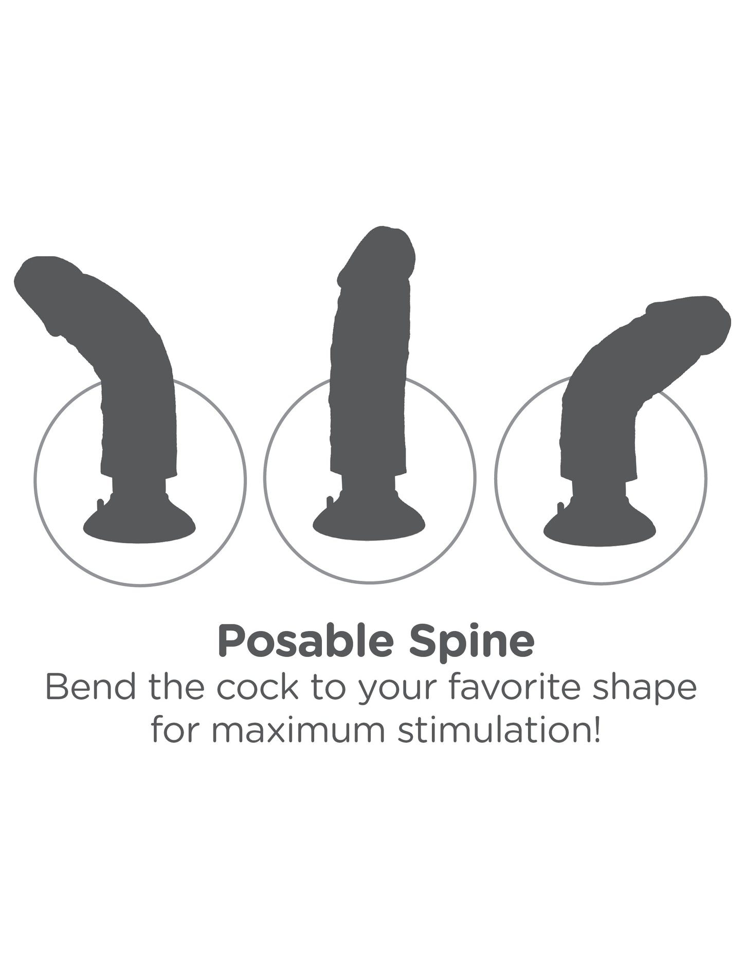 King Cock Vibrating Cock 6in