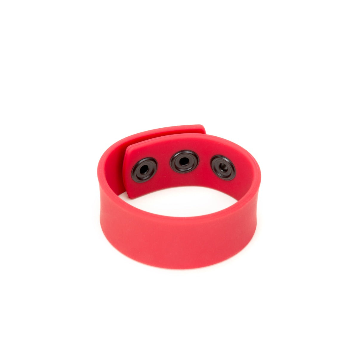 Red Silicone Cock Strap