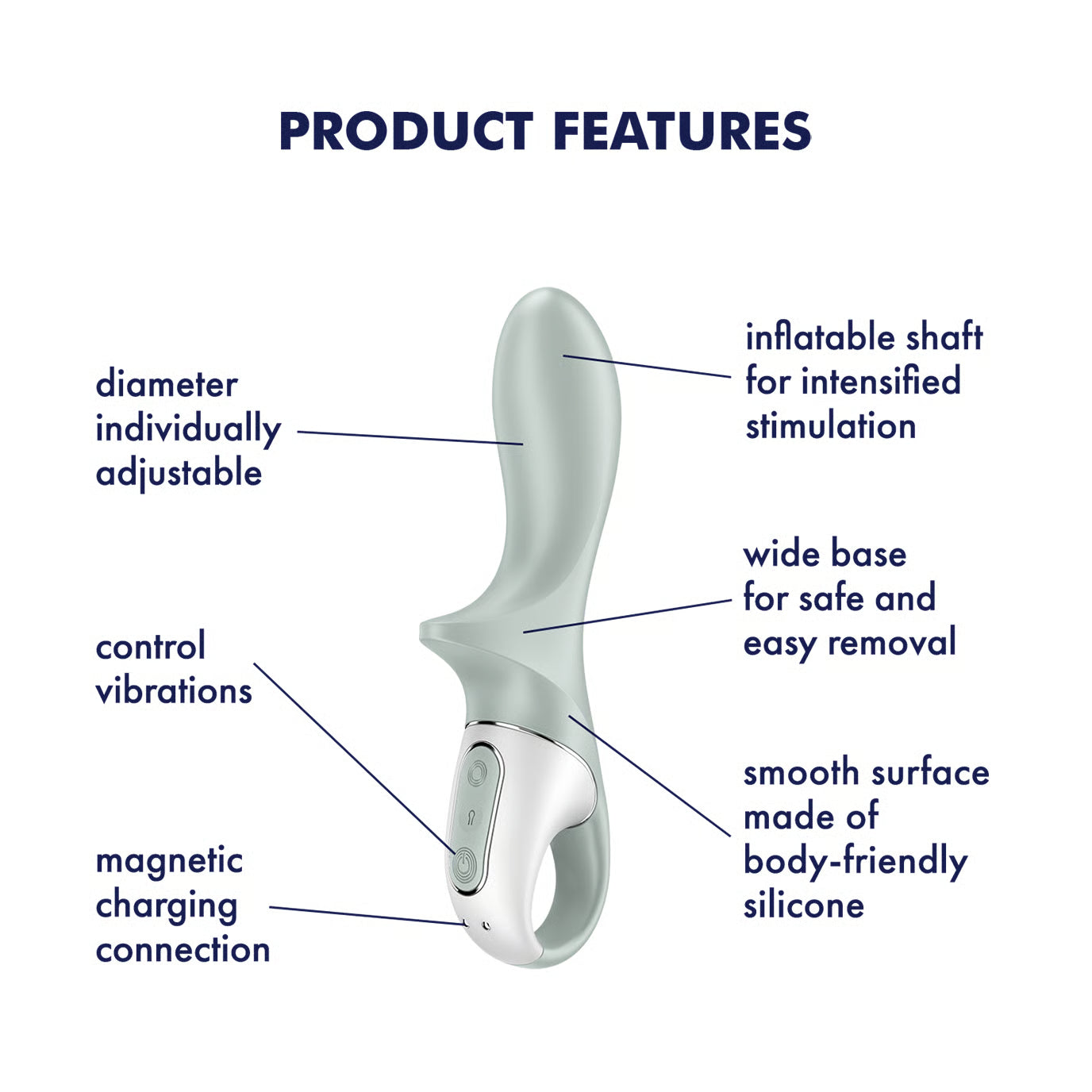 Air Pump Booty 3 Inflatable Anal Vibrator