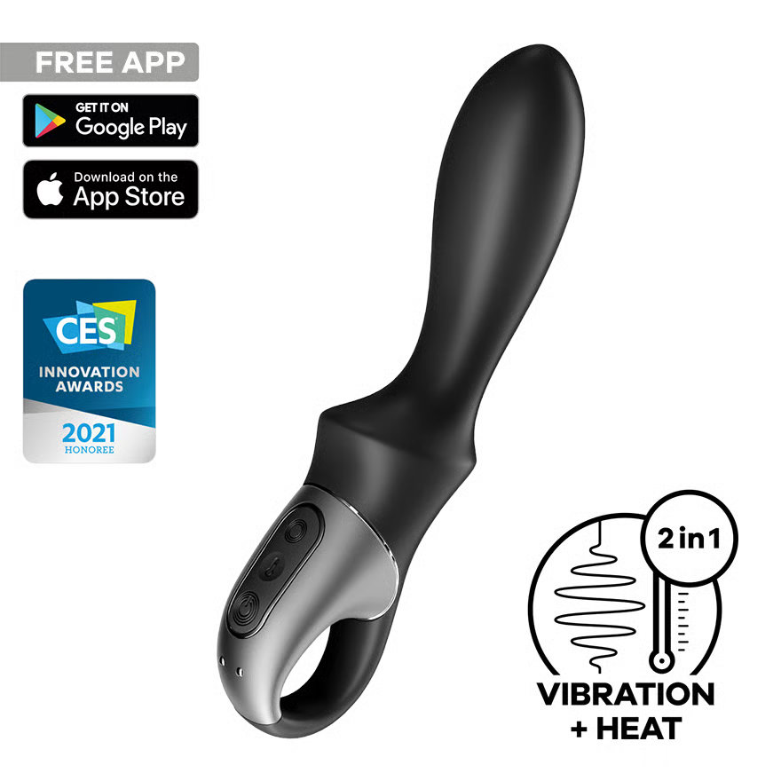 Satisfyer Heat Climax Warming Anal vibrator with App Control