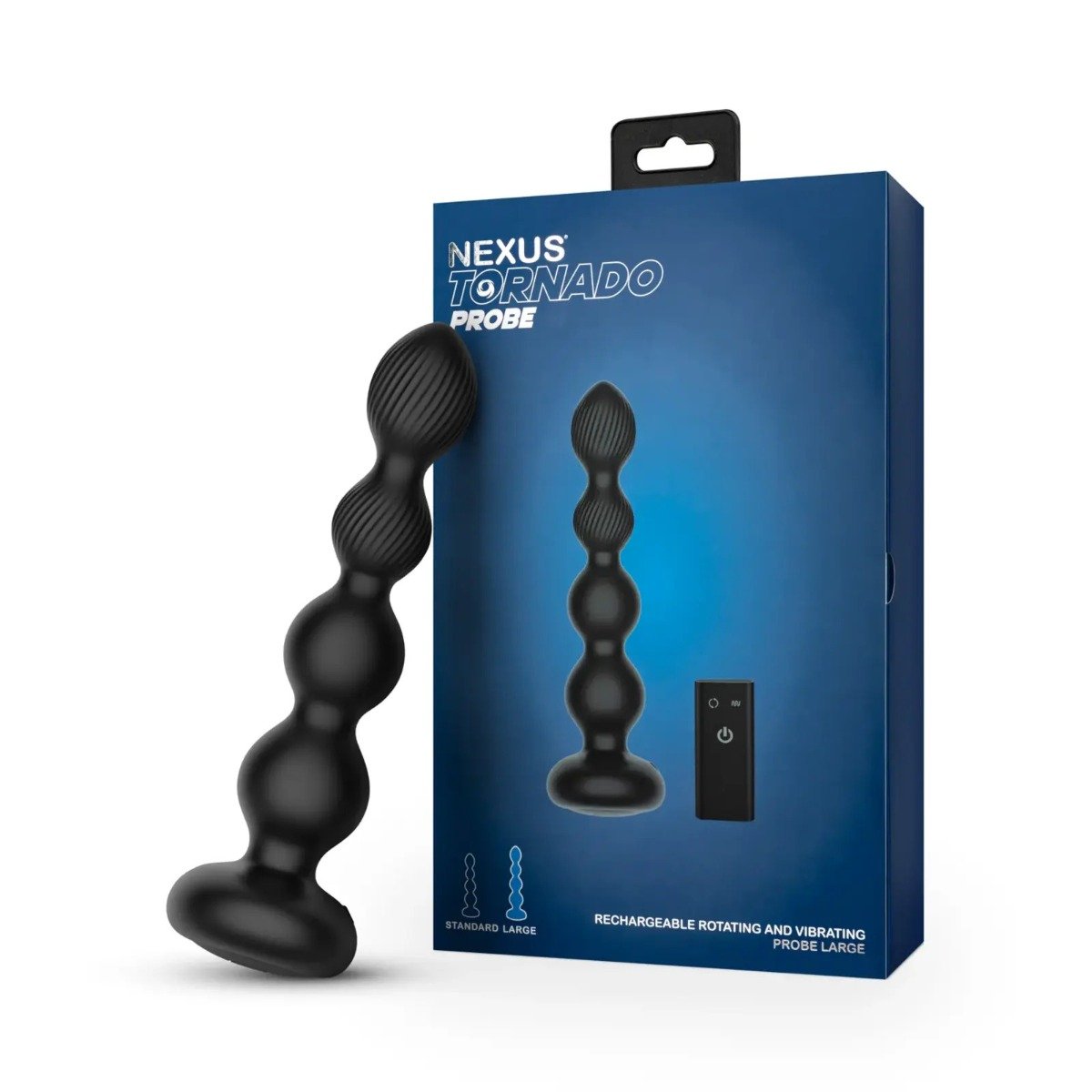Nexus Tornado Remote Control Rotating & Vibrating Anal Probe