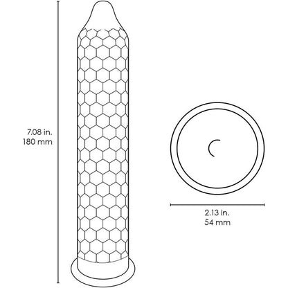 LELO Hex Original Condoms 3 Pack