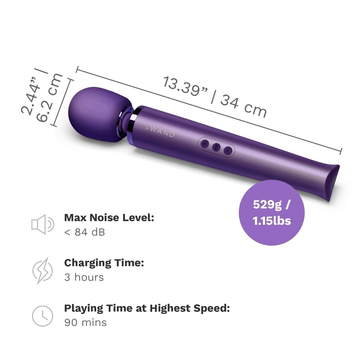 Le Wand Rechargeable Vibrating Massager