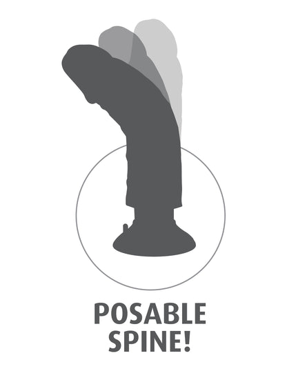 King Cock Vibrating Cock 6in